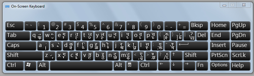 summit indica unicode software for hindi typing